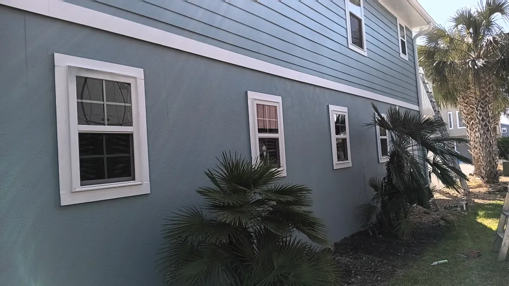 Pressure washing and exterior painting service in Loris, SC - home exterior restoration