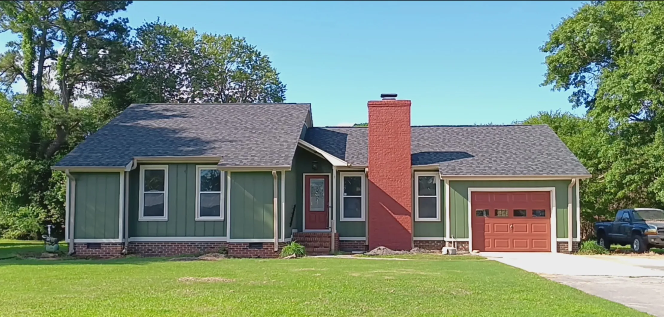 Complete interior and exterior remodeling project in Wilmington, NC - full home transformation