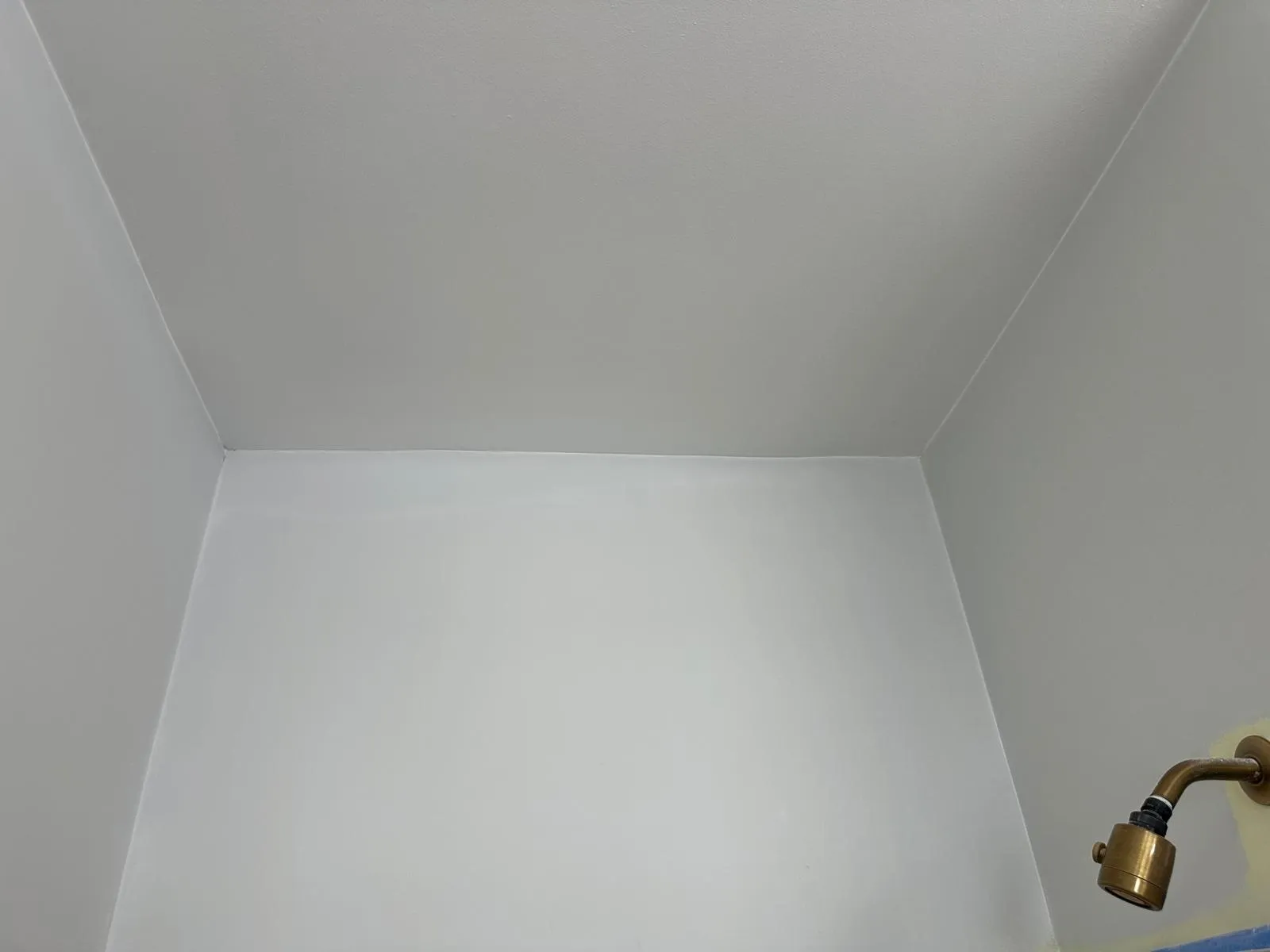 Bathroom ceiling and wall painting project in Holden Beach, NC - coastal bathroom refresh