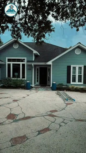 Video preview: exterior surface preparation and pressure washing process by Erazo's Painting LLC